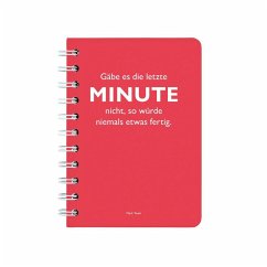 Cover Ringbuch A6 Twain Minute rot