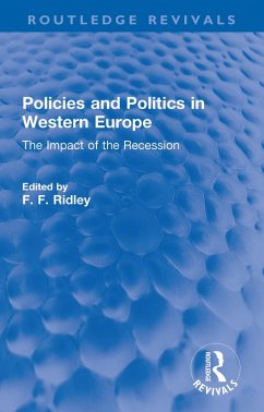 Policies and Politics in Western Europe (eBook, ePUB)