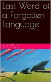 Last Word of a Forgotten Language (eBook, ePUB)