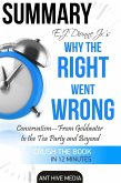 E.J. Dionne Jr.'s Why the Right Went Wrong: Conservatism - From Goldwater to the Tea Party and Beyond (eBook, ePUB)