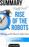 Martin Ford's Rise of The Robots: Technology and the Threat of a Jobless Future Summary (eBook, ePUB)