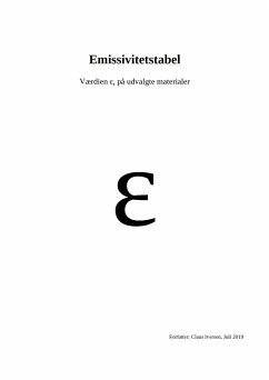 Cover Emissivitetstabel (eBook, ePUB)