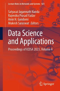 Data Science and Applications (eBook, PDF)