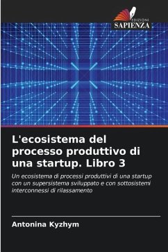 L'ecosistema del processo produttivo di una startup. Libro 3 - Kyzhym, Antonina