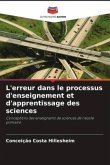 L'erreur dans le processus d'enseignement et d'apprentissage des sciences