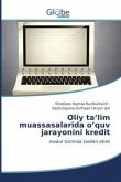 Oliy ta¿lim muassasalarida o¿quv jarayonini kredit