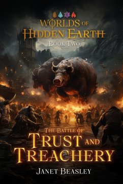 Cover Worlds of Hidden Earth Book 2 The Battle of Trust and Treachery