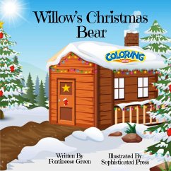 Willow's Christmas Bear Coloring Book - Green, Fontineese