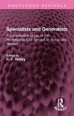 Specialists and Generalists (eBook, PDF) Specialists and Generalists (eBook, PDF)