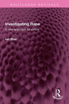Cover Investigating Rape (eBook, PDF)