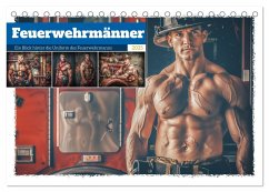 Feuerwehrmänner (Tischkalender 2025 DIN A5 quer), CALVENDO Monatskalender