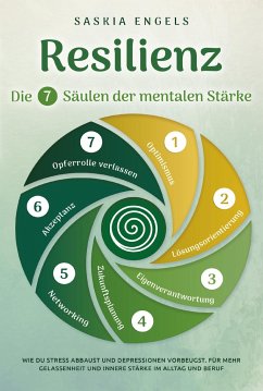 Resilienz - Die 7 Säulen der mentalen Stärke: Wie du Stress abbaust und Depressionen vorbeugst. Für mehr Gelassenheit und innere Stärke im Alltag und Beruf - Engels, Saskia