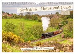 Yorkshire - Dales und Coast (Wandkalender 2025 DIN A4 quer), CALVENDO Monatskalender - Calvendo;Streiparth, Katrin