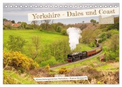 Yorkshire - Dales und Coast (Tischkalender 2025 DIN A5 quer), CALVENDO Monatskalender