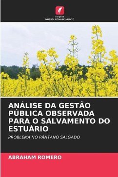 ANÁLISE DA GESTÃO PÚBLICA OBSERVADA PARA O SALVAMENTO DO ESTUÁRIO - ROMERO, ABRAHAM