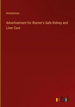 Advertisement for Warner's Safe Kidney and Liver Cure - Anonymous