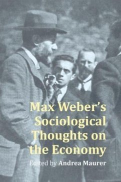 Cover Max Weber's Sociological Thought on the Economy
