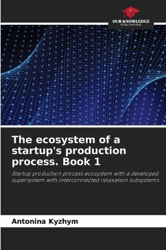 The ecosystem of a startup's production process. Book 1 - Kyzhym, Antonina
