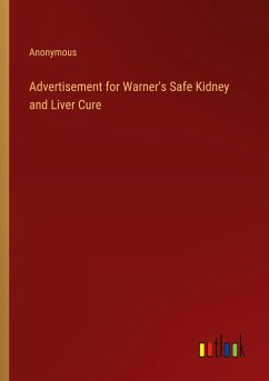 Advertisement for Warner's Safe Kidney and Liver Cure
