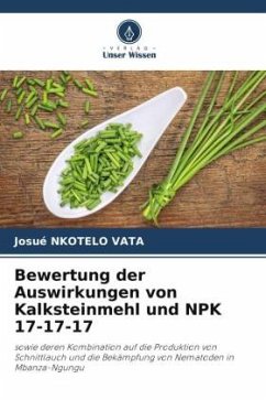 Bewertung der Auswirkungen von Kalksteinmehl und NPK 17-17-17 - NKOTELO VATA, Josué