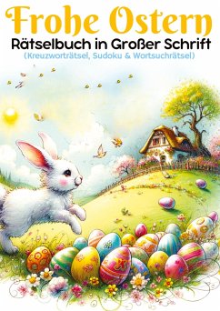 Frohe Ostern - Rätselbuch in großer Schrift   Ostergeschenk - Verlag, Isamrätsel