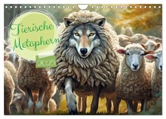 Tierische Metaphern (Wandkalender 2025 DIN A4 quer), CALVENDO Monatskalender - Calvendo;pixs:sell