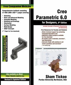 Creo Parametric 6.0 for Designers, 6th Edition (eBook, ePUB) - Tickoo, Sham