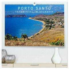 Porto Santo Trauminsel im Atlantik (hochwertiger Premium Wandkalender 2025 DIN A2 quer), Kunstdruck in Hochglanz - Calvendo;Lielischkies, Klaus