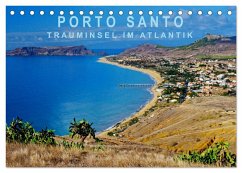 Porto Santo Trauminsel im Atlantik (Tischkalender 2025 DIN A5 quer), CALVENDO Monatskalender