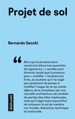 Projet de sol - Secchi, Bernardo