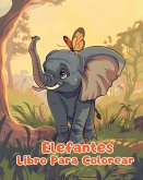 Libro Para Colorear de Elefantes