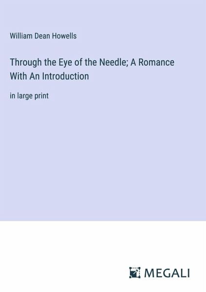 Through the Eye of the Needle; A Romance With An Introduction