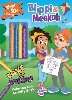 Blippi: Blippi and Meekah Love to Color! - Editors of Studio Fun International