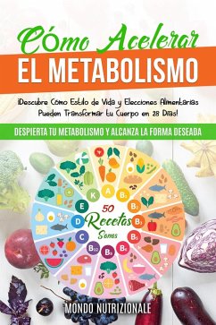 Cover Cómo Acelerar el Metabolismo: ¡Descubre Cómo Estilo de Vida y Elecciones Alimentarias Pueden Transformar tu Cuerpo en 28 Días! Despierta tu Metabolismo y Alcanza la Forma Deseada. 50 Recetas Sanas (eBook, ePUB)