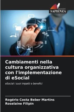 Cambiamenti nella cultura organizzativa con l'implementazione di eSocial - Costa Beber Martins, Rogério;Filipin, Roselaine