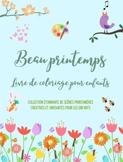 Beau printemps - Kids; Press, Nature Printing