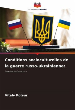 Cover Conditions socioculturelles de la guerre russo-ukrainienne: