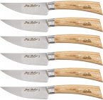 Laguiole Jean Dubost Steakmesser Set 6 tlg., Eiche