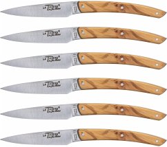 Cover Laguiole Jean Dubost Messer Set 6 tlg., Olivenholz