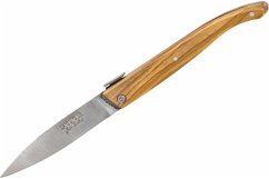 Laguiole Jean Dubost Taschen- messer mit Lederhalter