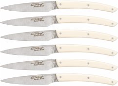 Cover Laguiole Jean Dubost Messer Set 6 tlg., Acrylic Ivory