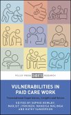 Vulnerabilities in Paid Care Work (eBook, ePUB)