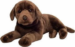 Cover Teddy Hermann 919889 - Labrador schokobraun, Plüschtier, 50 cm