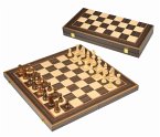 Philos 2604 - Schachkassette, Turniergröße, Feld 55 mm, mit Schachfiguren, Holz, klappbar