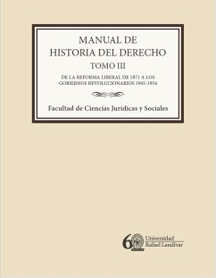 Cover Manual de historia del derecho. Tomo III (eBook, ePUB)