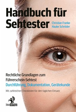 Handbuch für Sehtester - Franke, Christian;Schröder, Hauke
