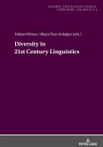 Diversity in 21st Century Linguistics Diversity in 21st Century Linguistics