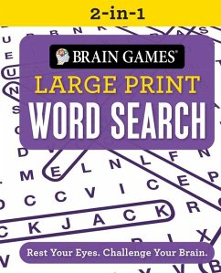 Brain Games 2-In-1 - Large Print Word Search - Publications International Ltd; Brain Games