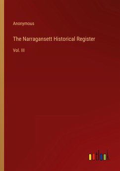 The Narragansett Historical Register - Anonymous