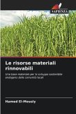 Le risorse materiali rinnovabili